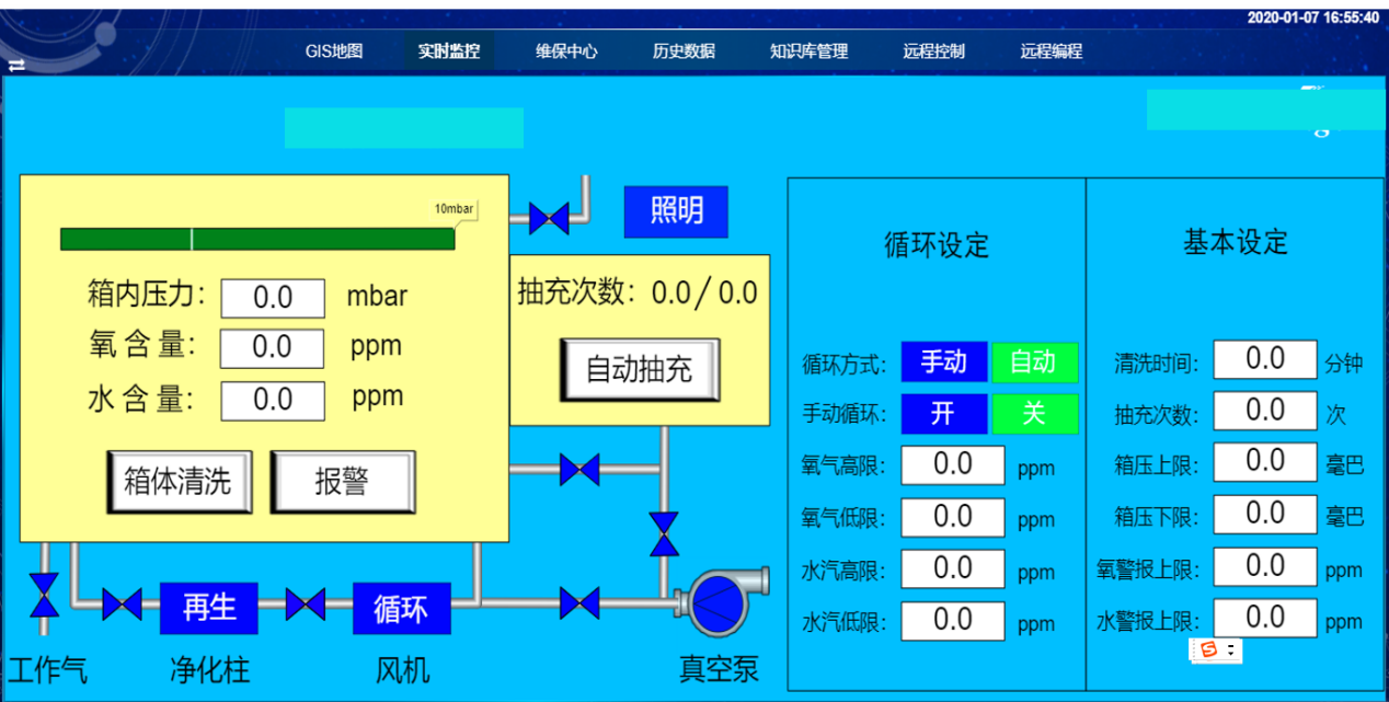 設備組態畫面